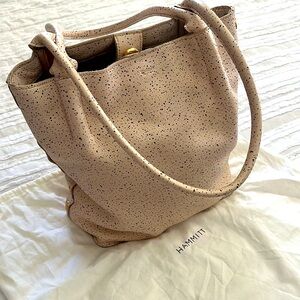 Hammitt Cream Speckled Tote